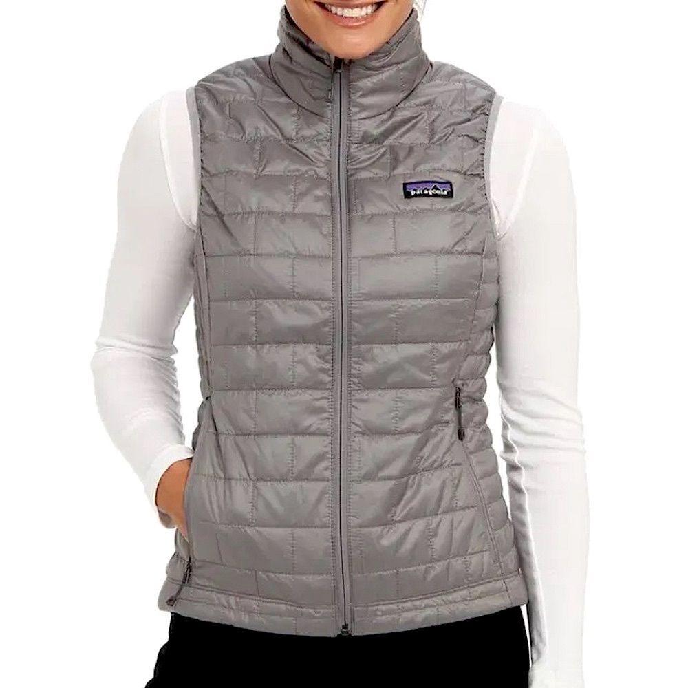 Patagonia Women’s Nano Puff Insulated Vest Grey 84247 Lightweight Packable M